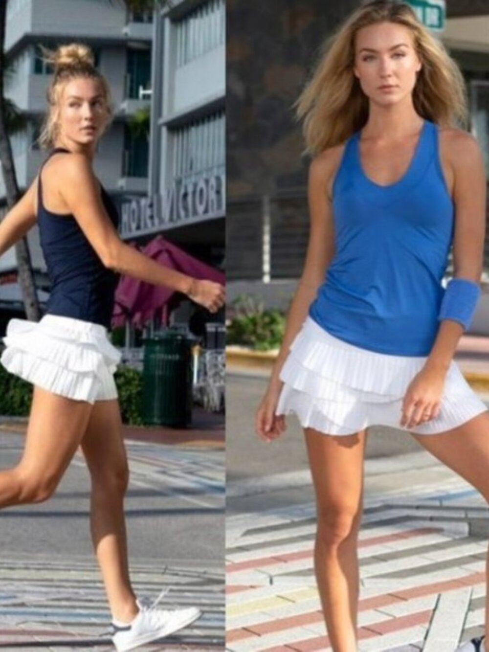 Nwt Lucky In Love White Pleated Tier Tennis Skirt Skort Shorts S Small